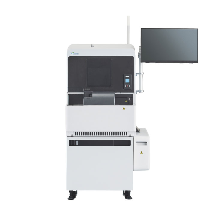 Semi-automated coagulation analyser